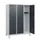 schoollocker,HxBxD 1630x1200x500mm,3vak,vak B 400mm,cil.-slot,voeten