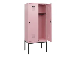 schoollocker,HxBxD 1950x800x500mm,2vak,vak B 400mm,draaigrendel - 1