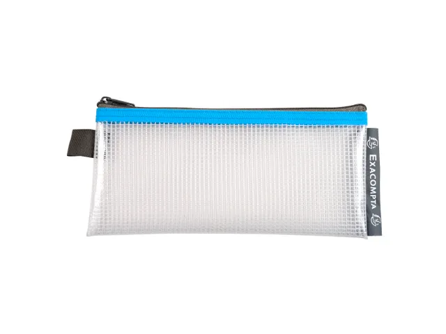 Pochette à fermeture éclair en plastique souple - Couleurs assorties