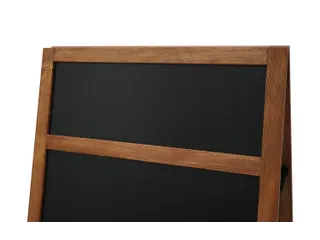 Europel Krijtstoepbord met Topbord 660 x 1280 mm Natural - 5