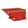 Kiepbak Staalplaat 610x840x1390mm Inh. 0.40m³ 300kg Rood