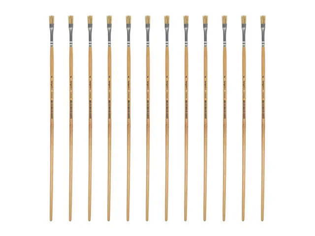 Lyonse penseel Kangaro #6 gelakt hout doos a 12 stuks