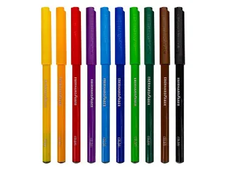 Viltstift Efa Uitwasbaar In 10 Kleuren. - 3
