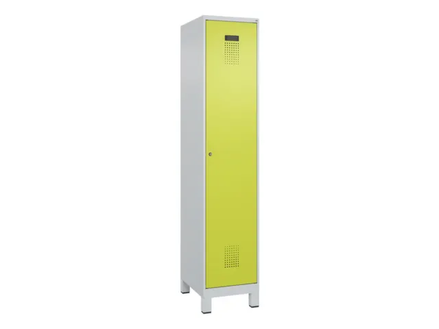 locker voor scheiding van kleding,HxBxD 1950x400x500mm,1vak