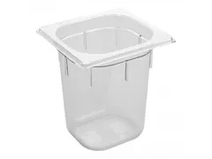 Caterchef Gastronorm bak 1/6 GN 200mm polycarbonaat transparant
