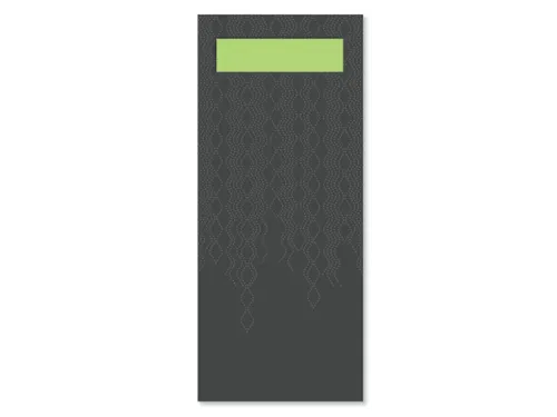 Tork 474339 Bestekzakje Advanced Zwart Limoen 39x23cm
