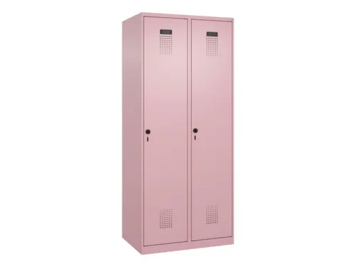 locker,HxBxD 1850x800x500mm,2vak,vak B 400mm,draaigrendel