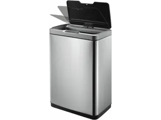 Stijlvolle Afvalbak Mirage Sensor Bin 45 Liter Mat Rvs Zwart - 4