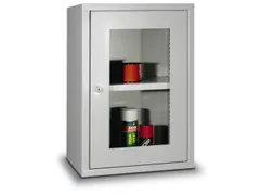 Hangkast 600x400x300mm Achterwand Glad Ral 7035 Front Ral 7035