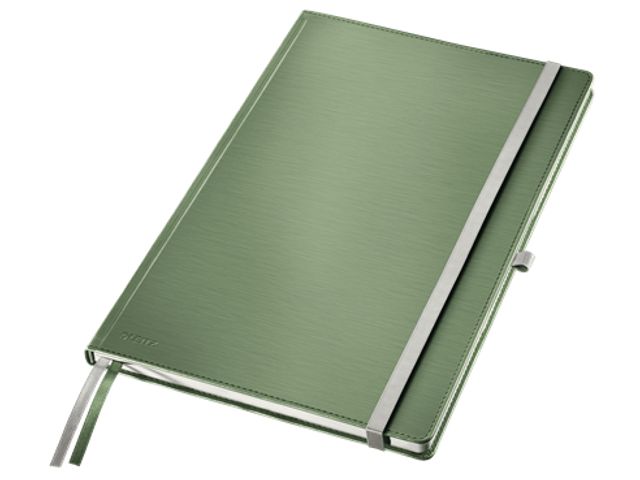 Leitz Style Notitieboek A4 Harde Kaft Ruit Groen | DiscountOffice.nl
