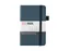 Notitieboek Sakura hard cover pocket lijn donker indigo 90x140mm