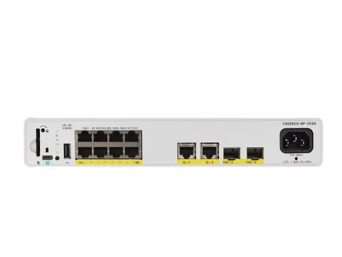 Cisco Catalyst C9200CX-8P-2X2G-E netwerk switch Managed L2/L3