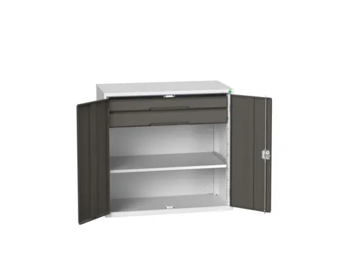 universele kast,HxBxD 1000x1050x550mm,1xStalen bodem,2lade(n)
