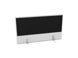opzetpaneel,v. bureau,aanbouw achter,B 1000mm,Bl-wit,BN8033-zwart