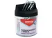 Magnetische houder voor paperclips transparant met 100 paperclips
