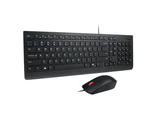 Lenovo 4X31R64404 Toetsenbord en Muis Bedraad, USB, AZERTY