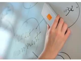 Whiteboardwisser Nobo magnetisch met verwisselbare strip - 2