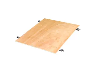 Houten Vloer,Draagverm. 150Kg,Ingehangen,Verzinkt - 3