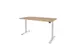 Bureau Assis-debout Dextro Basic Electrique 120x80 honey castello/blan
