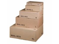 OUTLET MAIL-BOX 395x248 x141mm L Bruin Voordeelbundel