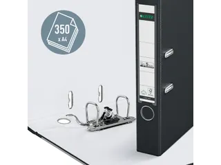 Leitz 1015 Ordner A4 50mm PP Zwart met 180° Mechaniek - 3