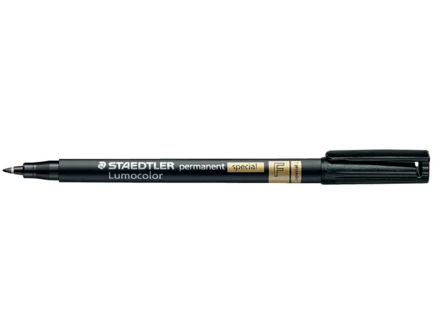Viltstift Staedtler Lumocolor permanent special 319 F Zwart 0.6mm