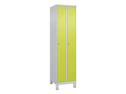locker,HxBxD 1950x500x500mm,2vak,vak B 250mm,cil.-slot,voeten