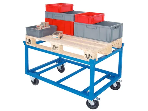onderwagen,draagverm. 500kg,laadvl. LxB 1200x800mm,laad H 700mm