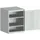 kast met geperforeerde platen,HxBxD 800x650x650mm,2xStalen bodem