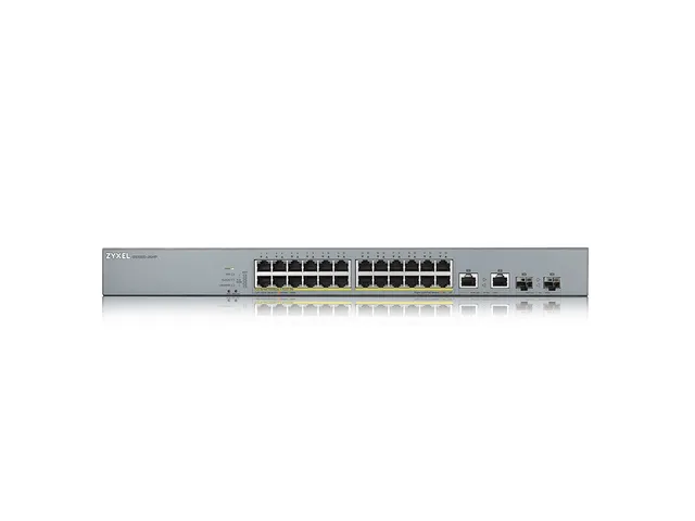 GS1350-26HP, 26 Port managed CCTV PoE switch, long range, 375W