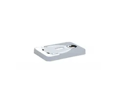 #Deksel Sigma Home 5L Pinguïn blauwgrijs 24x16,5x2,5cm