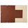 Elastomap met 3 kleppen gerecycleerd karton 380g/m2 Forever - A4-Zand