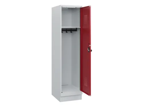 schoollocker,HxBxD 1630x400x500mm,1vak,vak B 400mm,draaigrendel,sokkel