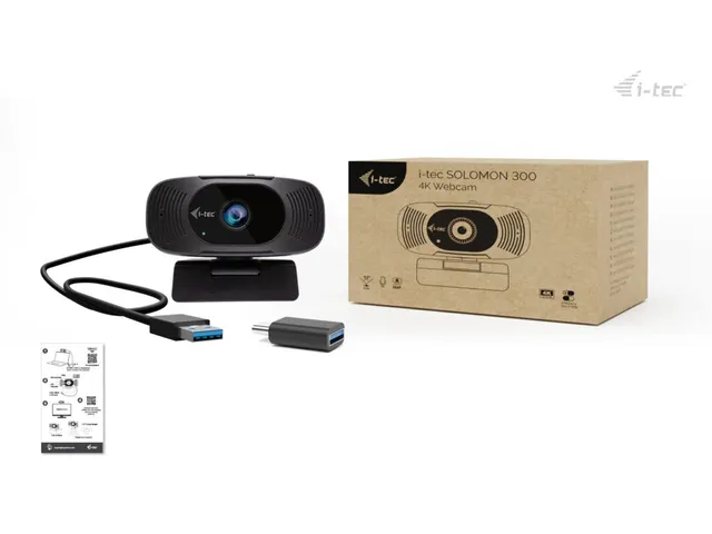 I-Tec Solomon 300 4K Webcam I-Tec 4K Web