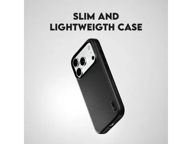 PanzerGlass CARE by Fusion Fabric Case Black w. MagSafe iPhone 1