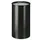 Ronde Zandasbak Zwart 50 Liter