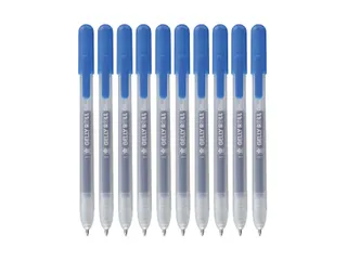Gelschrijver Sakura Gelly Roll Classic 08 klikfunctie blauw 10 stuks - 2