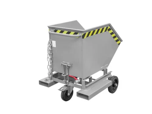Kiepwagen voor spaanders,HxLxB 990x1115x820mm,0,25m³,draagverm. 300kg