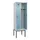 locker voor scheiding van kleding,HxBxD 2120x600x500mm,2vak