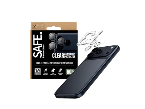 PanzerGlass SAFE. by Camera Lens Protector Transparent iPhone 17 Pr