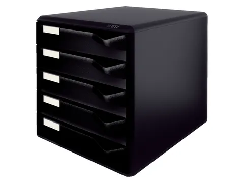 Ladenblok Leitz 5293 5 laden zwart