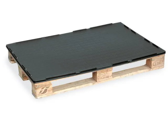 Protège-palettes multi-usage Lxl 1200x800mm ABS a. bord antidérapant
