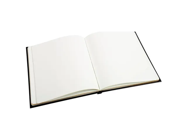 Livre d'or Balacron avec titre 100 pages blanches - 27x22 cm vertical