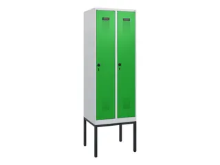 schoollocker,HxBxD 1950x600x500mm,2vak,vak B 300mm,draaigrendel - 2