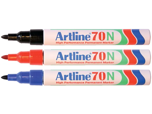 Viltstift Artline 70 rond 1.5mm blauw