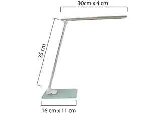 Bureaulamp Unilux Popy LED wit - 6