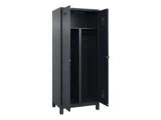 PBM-locker,HxBxD 1950x800x500mm,2vak,vak B 400mm,draaigrendel - 1