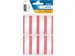 Naametiket Herma 1902 54x19mm Wit Rood Acetaatzijde 16 stuks