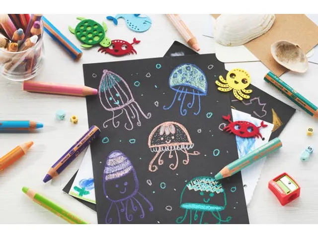 Kleurpotlood STABILO 882 woody 3-in-1 incl 4 slijpers 76 stuks assorti