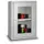 Hangkast 600x400x300mm Achterwand Glad Ral 7035 Front Ral 7035